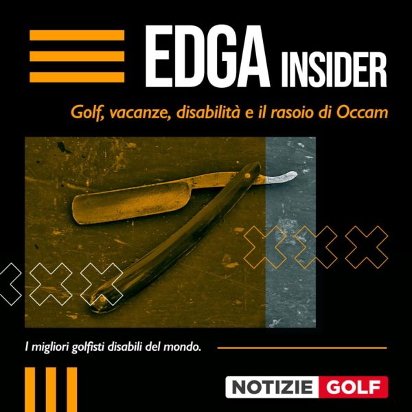 Notizie Golf Golf Vacanze Disabilit E Il Rasoio Di Occam Storie