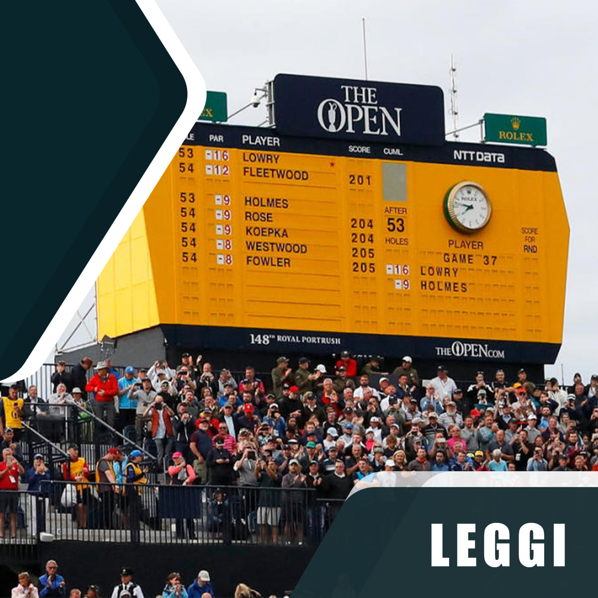 NOTIZIE GOLF - La R & A e il pubblico all'Open Championship