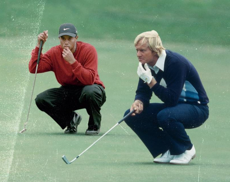 Tiger Woods e Jack Nicklaus_ The Open for Ages