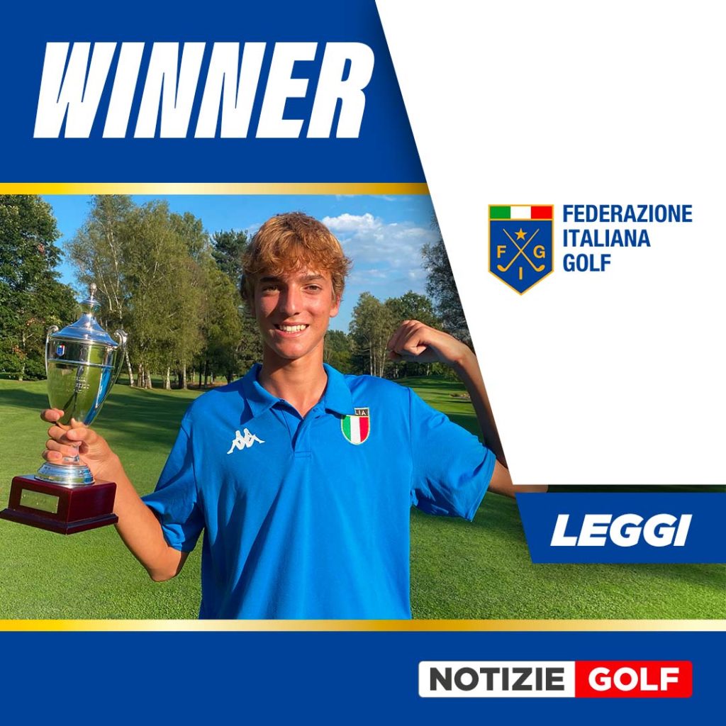 Michele Ferrero vince il Campionato Internazionale NOTIZIE GOLF