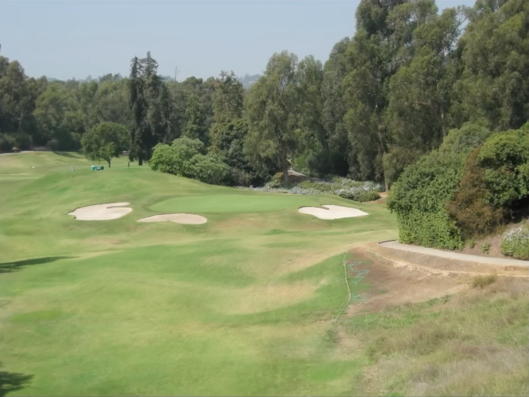 La buca 4 prima del restauro (Foto di The Fried Egg Golf)